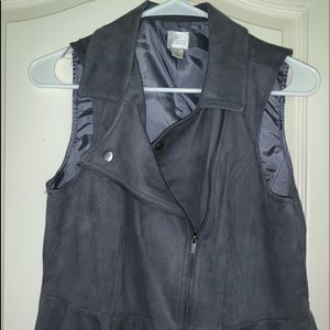Lauren Conrad Suede Vest